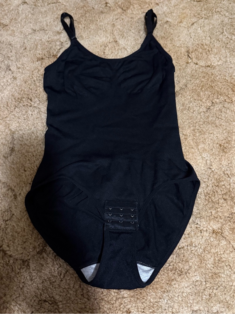 Black Women's Shapewear Bodysuit - Unbranded